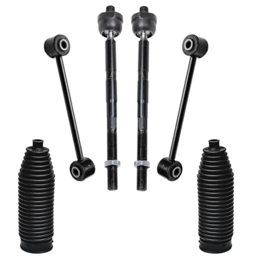 フロントエンド12ピースサスペンションキット（ジープ グランドチェロキー コマンダー 2005 2006 2007 2008 2009 2010年式用）アッパーコントロールアーム2本を含む