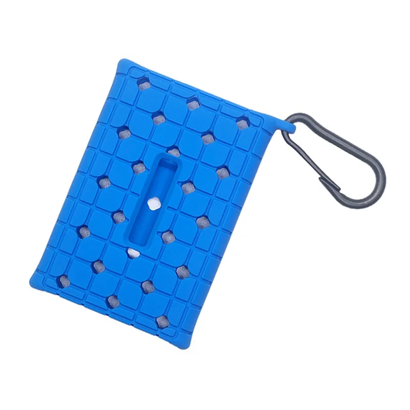 Custodia protettiva per disco rigido portatile SSD PSSD Custodia protettiva in silicone anticaduta per SSD Samsung T7, blu YDH