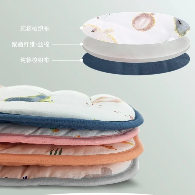 4 Season Stroller Seat Pad High Chair Compatible Baby Carrier Cushion Pushcart Accessory Universal Fit Washable Design