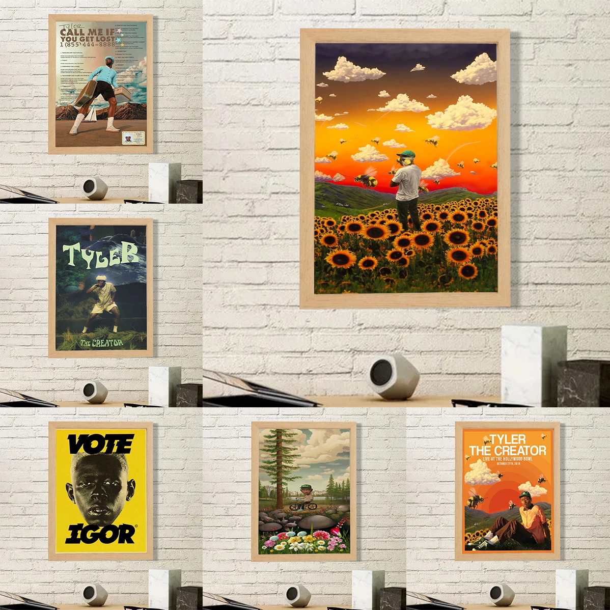 

Rapper Tyler The Creator IGOR Classic Movie Posters Vintage Room Bar Cafe Decor Nordic Home Decor