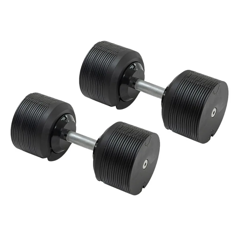 

Adjustable Black Cast Iron Dumbbells Custom Colored Gym Home Fitness Accessories Rubber Material Arm Exercise Hot Sale