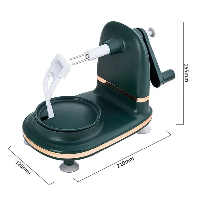 

New Hand-Cranked Peeler Automatic Multi-Functional Household Fruit Peeler Stainless Steel