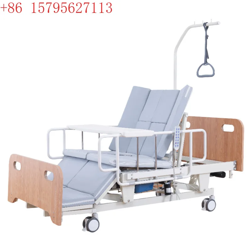 

Домашняя электрическая кровать для кормления, домашний оборот, многофункциональная парализованная подъемная кровать для пожилых людей, автоматическая больничная кровать