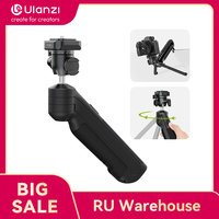 Ulanzi VlogPod TT38 Tripod with 360° Flexible Ball Head Cold Shoe Mount Tripod for Camping Street Photograph Livestreaming