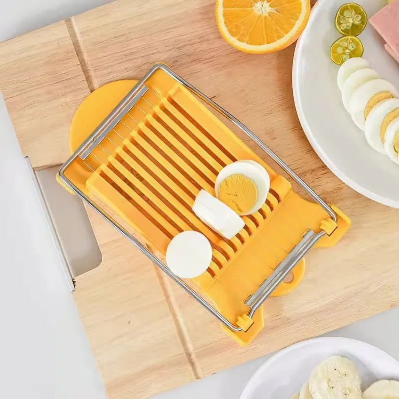 Luncheon Meat Egg Cutter Stainless Steel Multi Function Food Banana Cheese Strawberry Slicer Kitchen Gadget  cocina accesorio