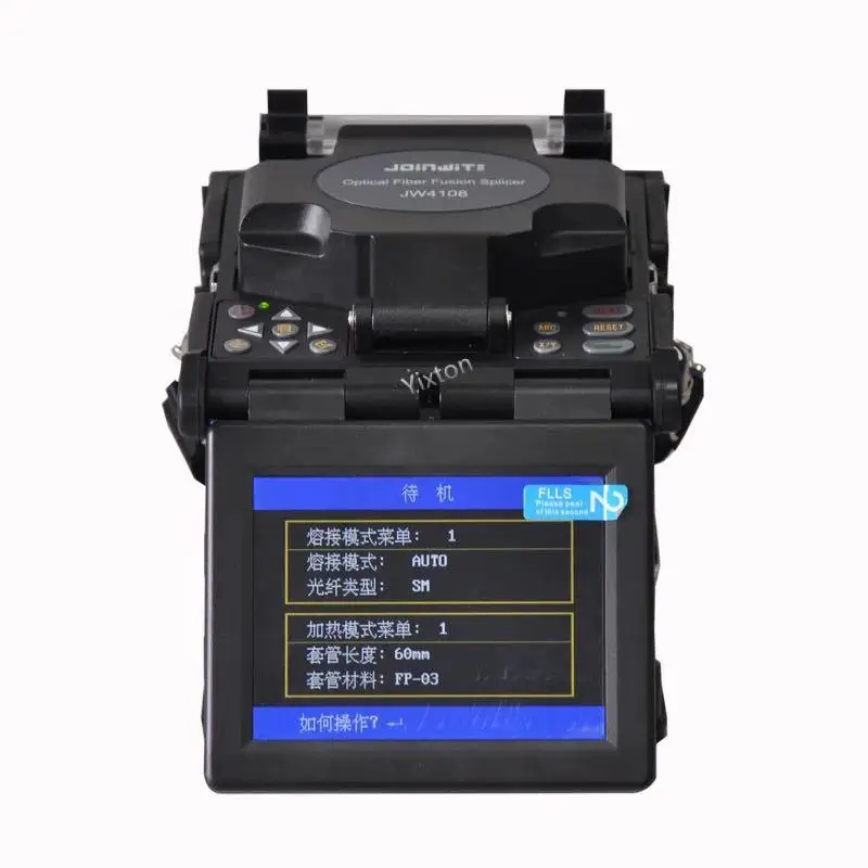 Joinwit JW4108S FTTH Fiber Optic Welding Splicing Machine Optical Fiber Fusion Splicer with optic fiber cleaver tools kit