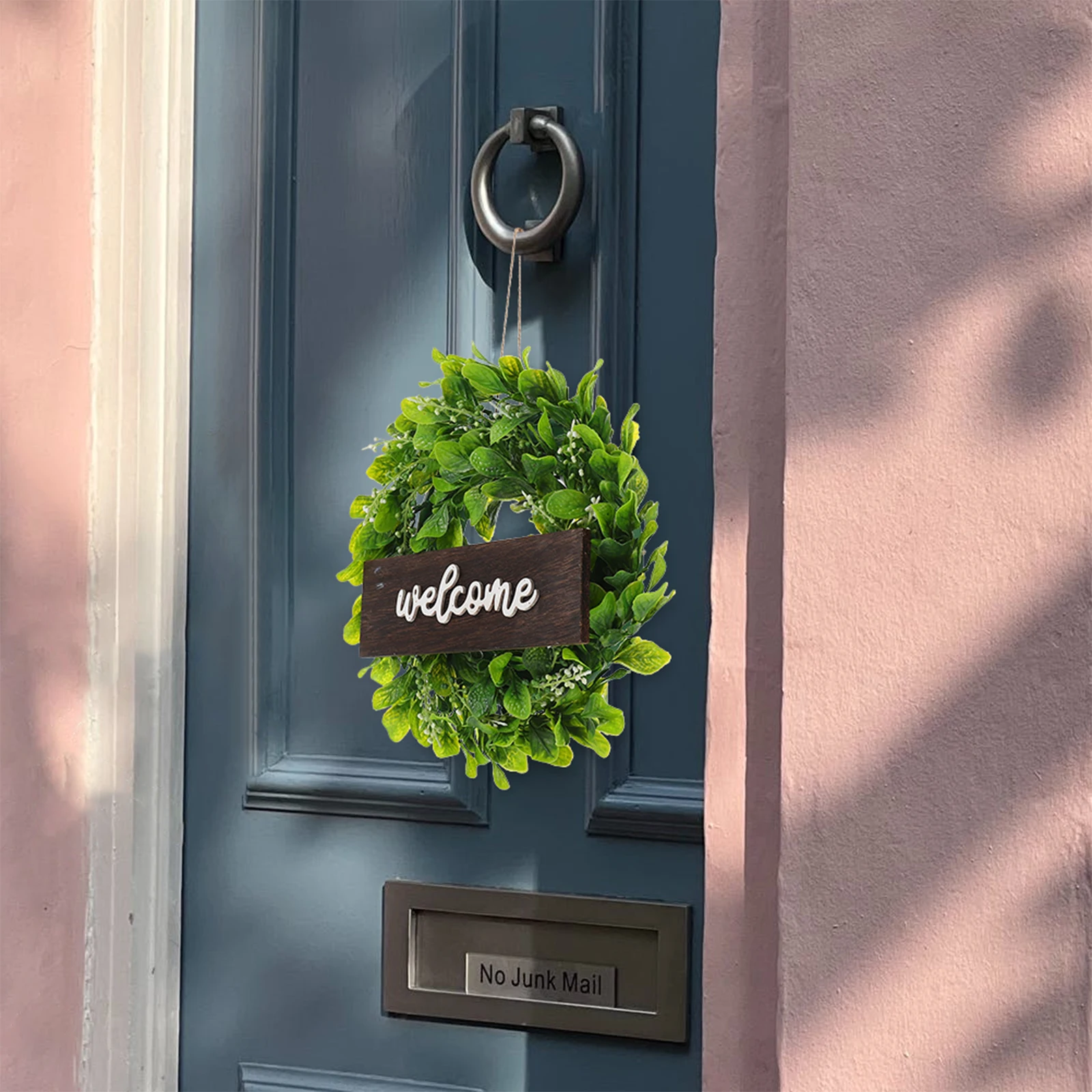 

Artificial Wreath Simple Structure Convenient Practical Delicate Pendant Suitable Banquet Holiday Festival Daily Decoration Fake