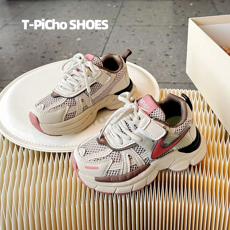 Kids Shoes for Boys Girls Soft Sneakers New 2024 Fashion Sports Running Shoes Children Flat Casual Baby Toddler Outdoor Shoes