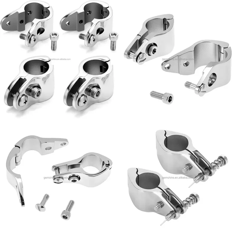 Marine Awning Slide Hinge with Marine Pins, Marine Hardware, Awning Fittings, Stainless Steel
