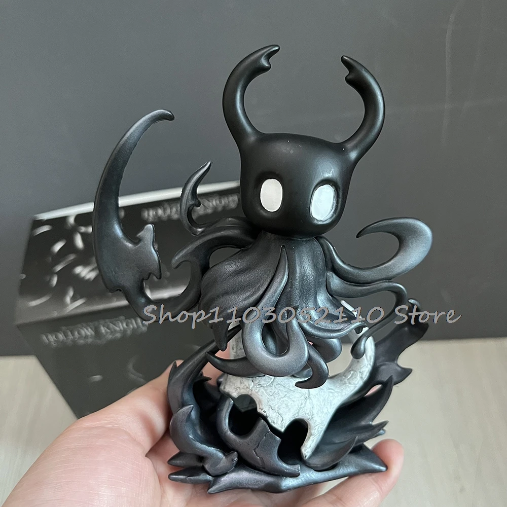 Figura de caballero hueco de Anime, figura de caballero de sombra de Hornet Quirrel, figura de acción del caballero, muñeca coleccionable en miniatura, regalos de cumpleaños