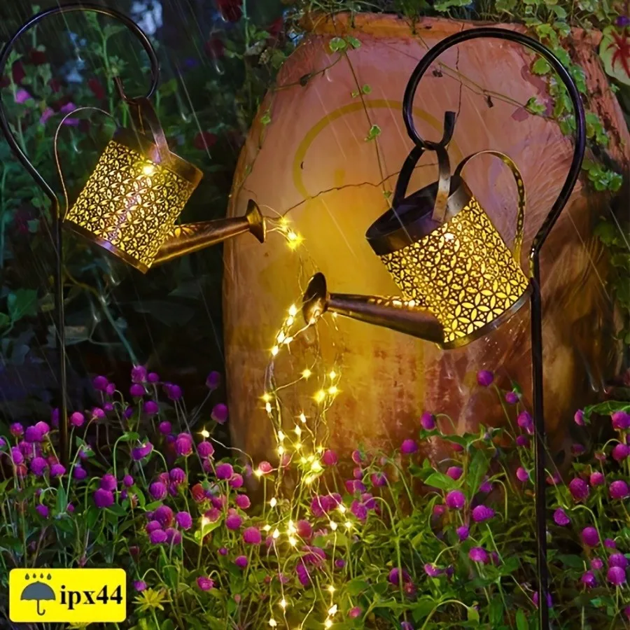 

Christmas Lights, Outdoor Garden Decorations, Courtyard Lawn Landscape Lights, Festive Atmosphere Lights, Solar Flower Pot Shaped LED Lanterns
