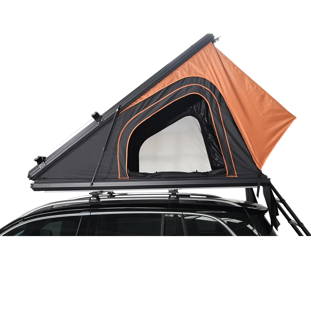 Camping Roof Tent Hard Shell Off-Road Camping Aluminum Roof Tent Car Triangle