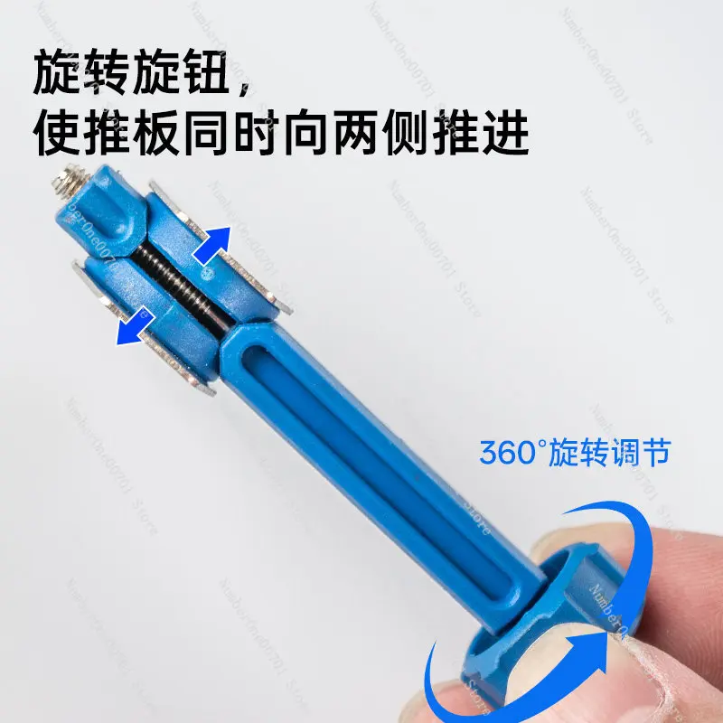 Bicycle Brake Ceramic Piston Reset Tool - Universal Carbon Steel Piston Repair Kit for Bike Maintenance