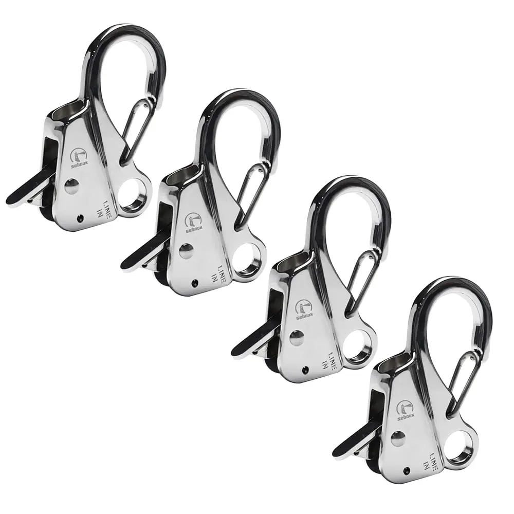 Roestvrijstalen bootfenderclip Bootfender Quick Release Clip Bootbumper voor aanmeren Ideaal voor aanmeren van boten Jachtfittingen