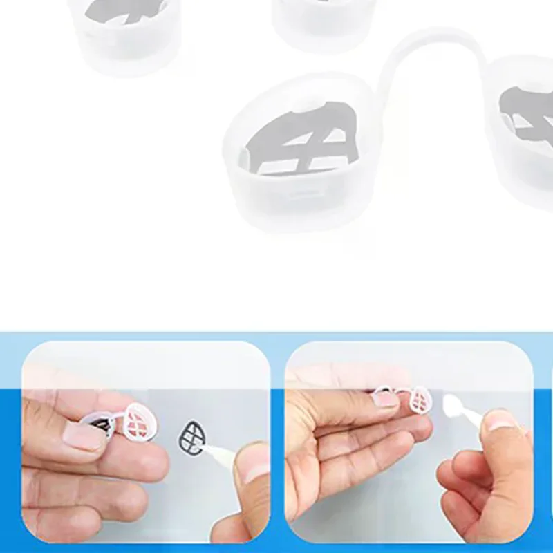 /YOV/Comfortable Nose Invisible Nasal Filters Anti Air Pollution Pollen Allergy Mask Removable Nose Dust Filter