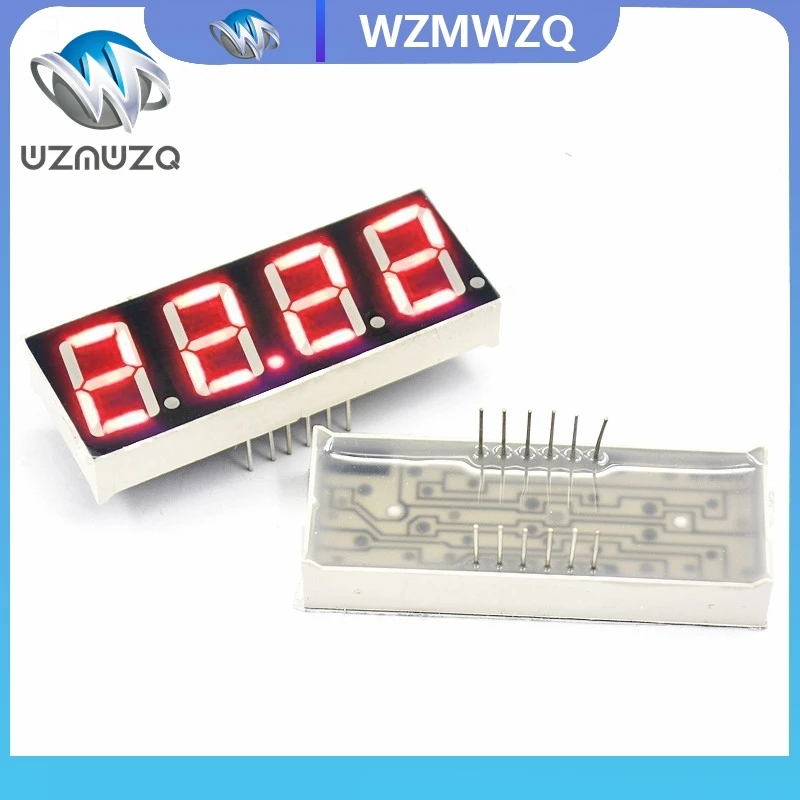 1pc 0.56inch LED display 7 Segment 1 Bit/2 Bit/3 Bit/4 Bit Digit Tube Red Common Cathode / Anode Digital 0.56 inch led 7segment