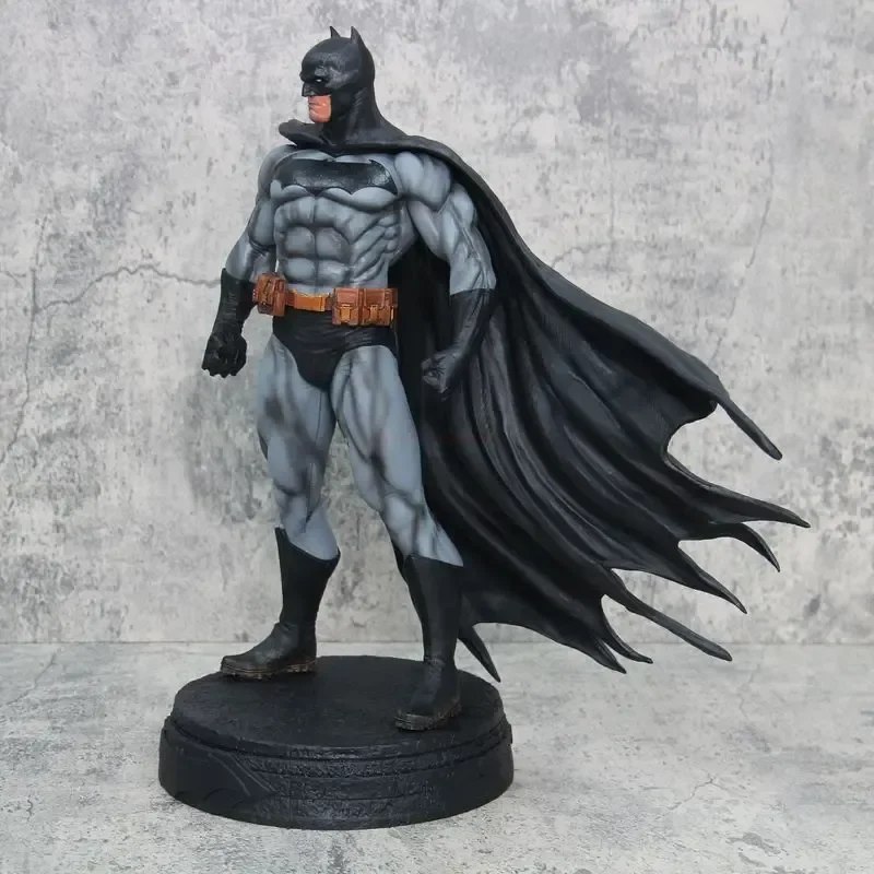 38cm Batman Model Comics Dark Knight  Gk Anime Figures Toy Large Justice League Standing Batman Figurines Model Ornaments Gifts