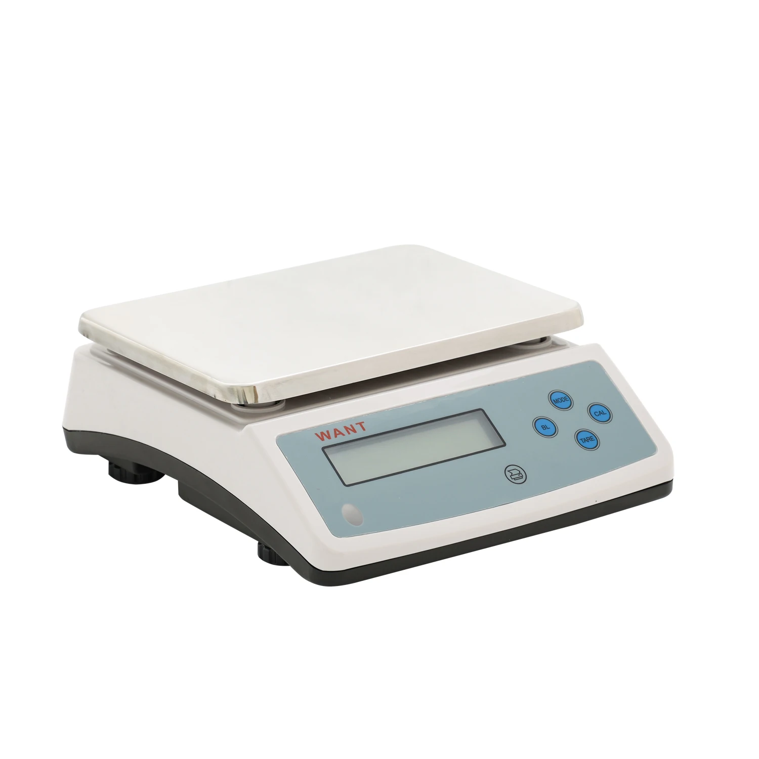 Popular 15kg 0.1g Bench Scale Stainless Steel Desktop Electronic Analytical Balance with LED Digital Display Plastic Square Pan
