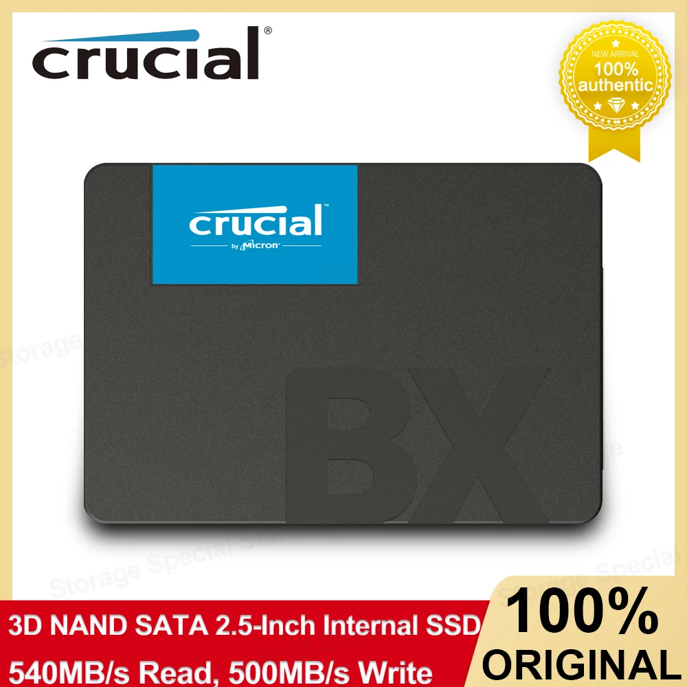 【新品・未使用】Crucial BX500 480GB SSD Amazon | Crucial クルーシャル SSD 480GB BX500 内蔵型SSD SATA3 2.5