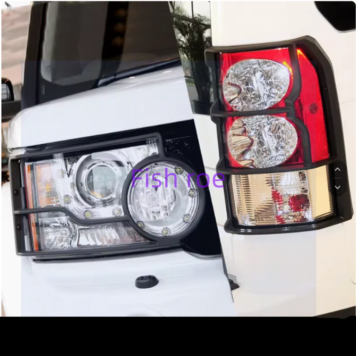 Specifically designed for the 10-13 models of L-and Rover DISCOVERY4 headlight and tail light covers