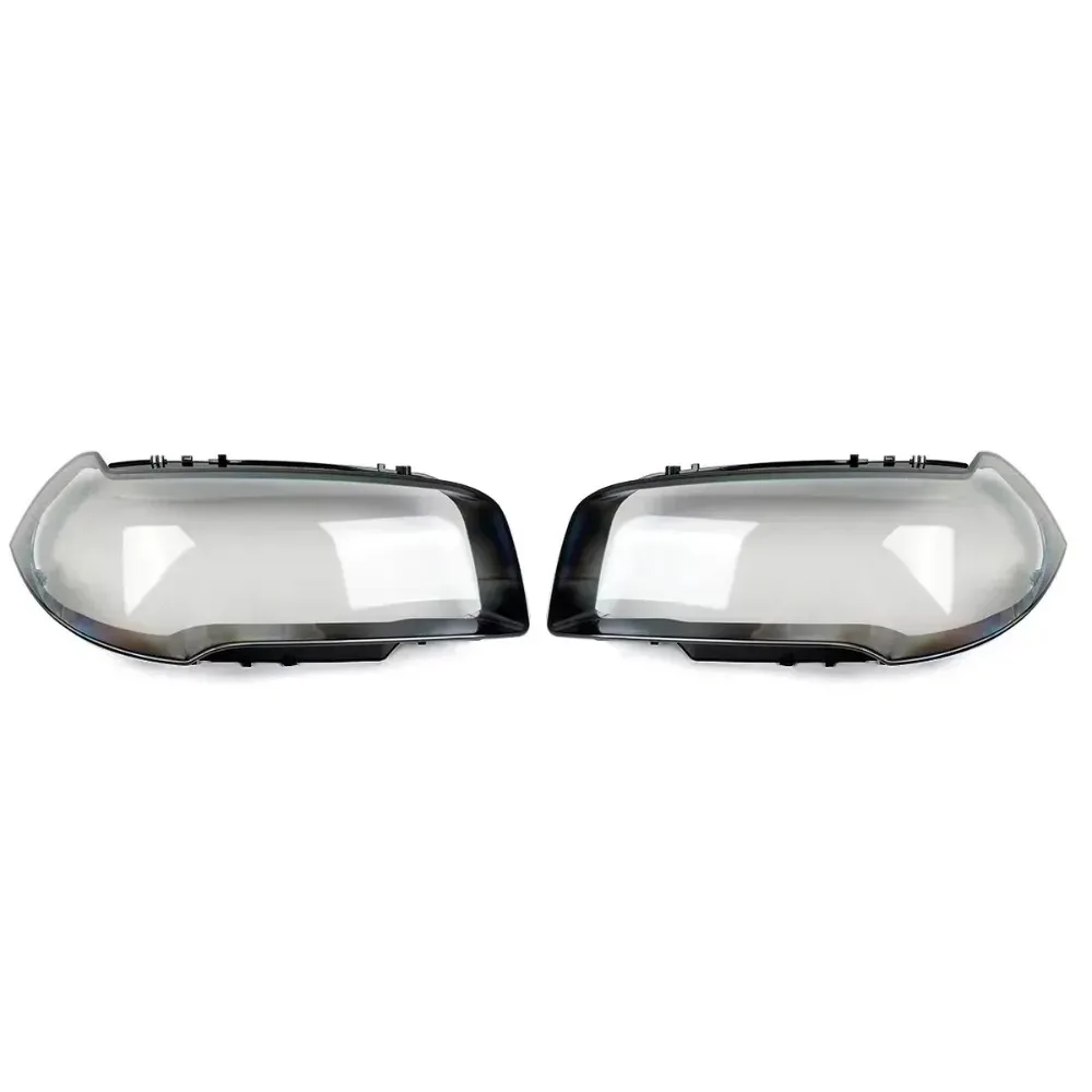 For BMW X3 E83 2004 - 2010 For Automobile Headlights Car Headlights Lens Cover Transparent High-Definition Headlight Lampshade - view 5
