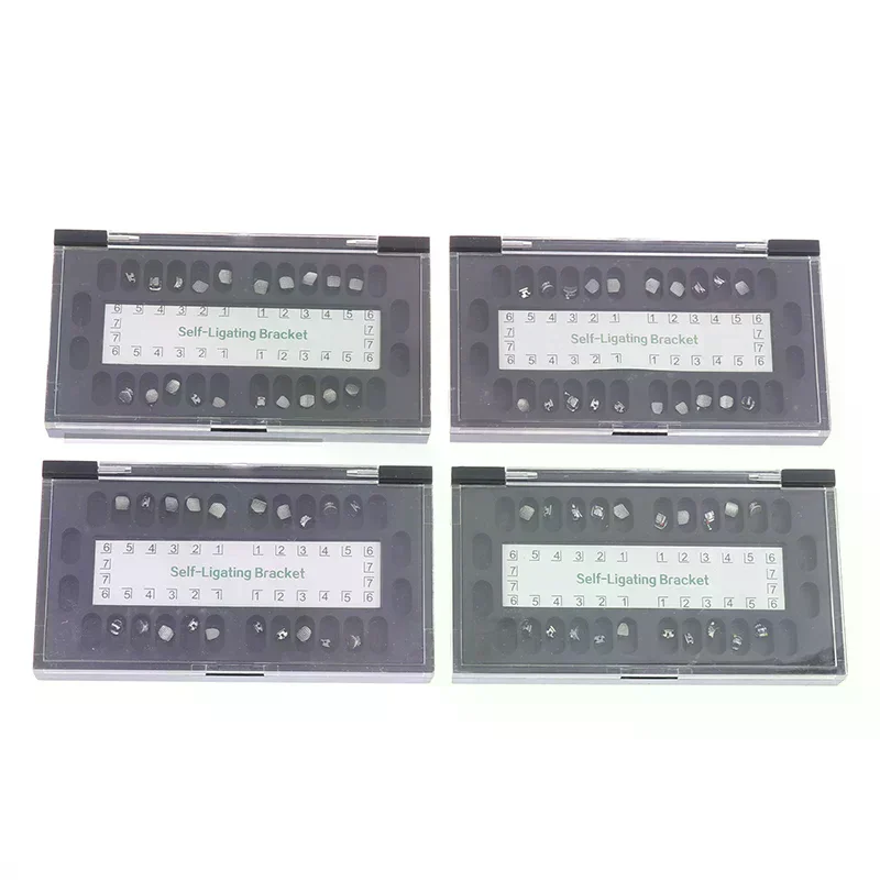 

20Pcs/Pack Dental Orthodontic Metal Brackets Brace Ortho Self Ligating ROTH/MBT 0.022 3-4-5 Hooks Lab Tools Materials