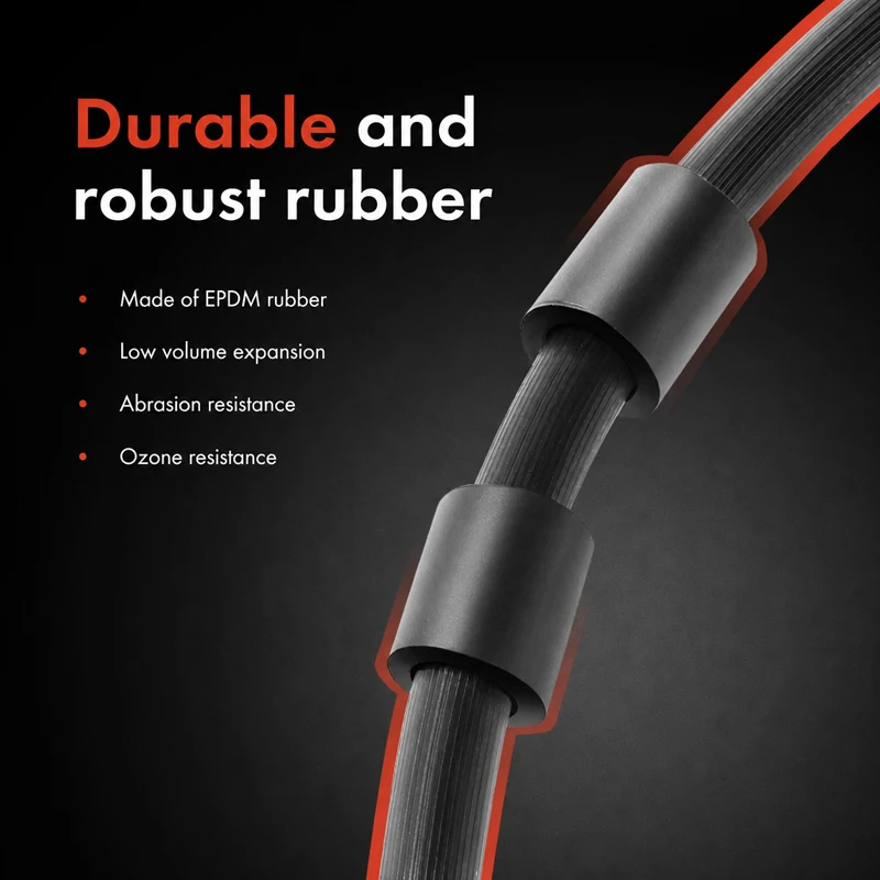 2PCS Front Brake Hoses For VW Golf 4 Bora Polo Audi A3 Seat Leon Toledo Skoda Octavia 2204584 1J0611701N Left + Right