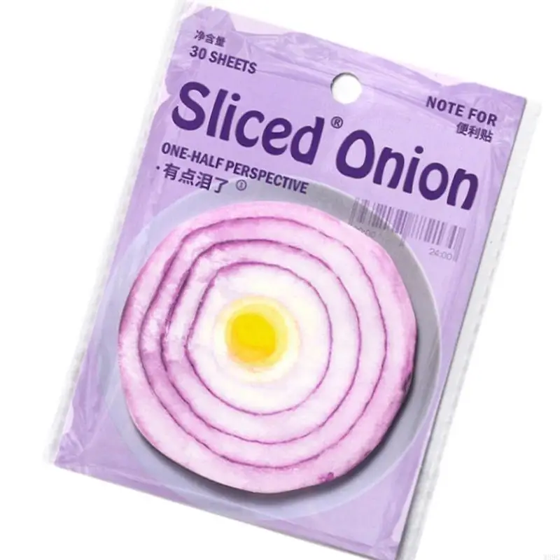 W89C小さなadheiveノート30シート/パッドフルーツパターンノート紙野菜の形状