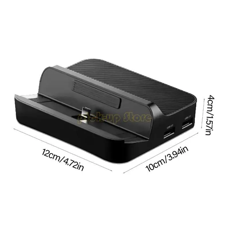 

Q5WA High Efficiency Charging Base Stand With Strong Compatibility And Easy Portability For Retroid Pocket 5 Gamers On The Go