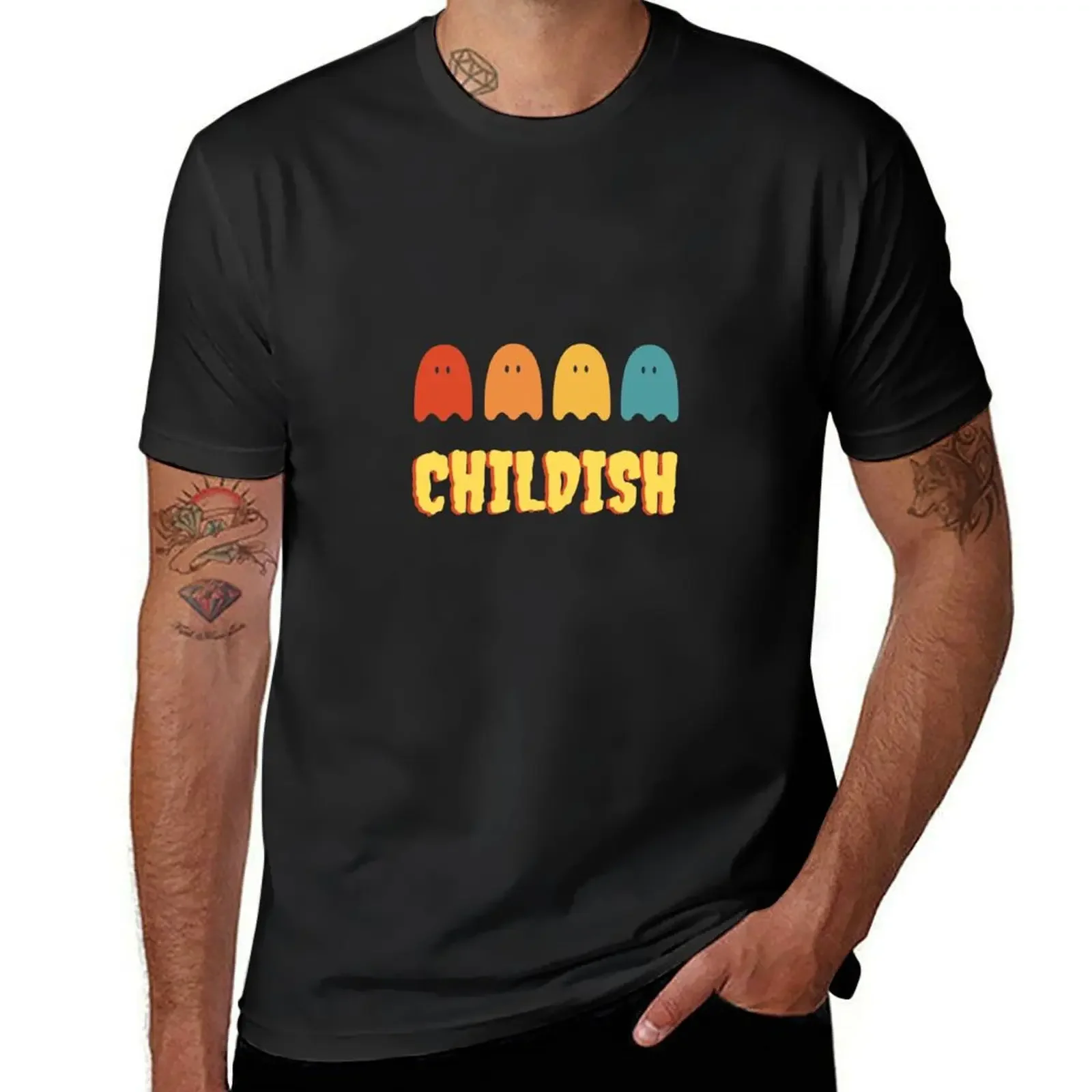 

TGF bro , Childish T-Shirt vintage graphic tee oversized t shirts for men graphic
