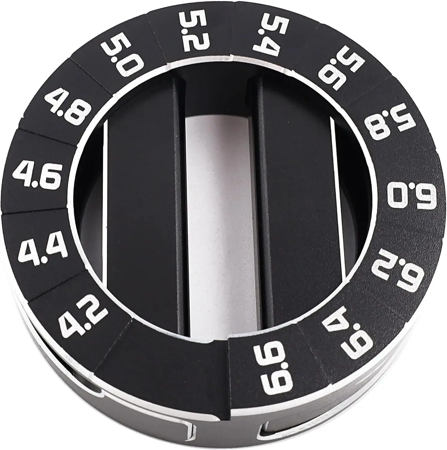 

Circle Droop Gauge Aluminum Chassis Magnetic Droop Gauge 4.0-6.6mm RC Repair Tool for 1/10 RC Car