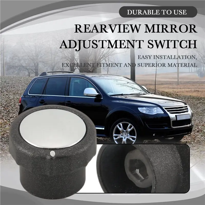For Touareg Left-Hand Drive Car Rearview Mirror Adjustment Switch Control Knob Top-Rated