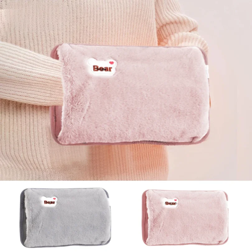 

Hand Warmer Electric Hot Water Bag Soft Hand Heater Fast Heating Warm Water Bag Winter Rechargeable Warm Hand Bag Hands Warmer