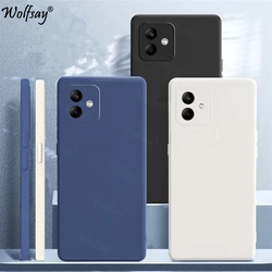 Candy Case For Samsung Galaxy M04 Case Original Liquid Silicone Back Case For Samsung M04 Cover For Samsung M04 M13 M23 M33 M53