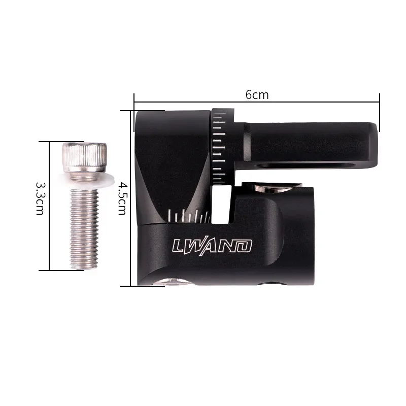 Односторонний V-образный стержень для стрельбы из лука, регулируемое крепление, быстроразъемный стабилизатор задней планки, стабилизатор стержня для лука, аксессуары для охоты и стрельбы