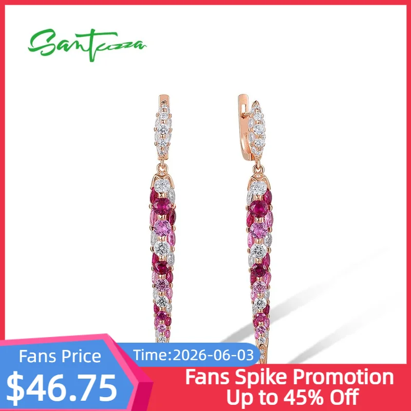 santuzza-pendientes-colgantes-de-plata-de-ley-925-autentica-para-mujer-aretes-brillantes-de-zafiro-rosa-y-rubi-joyeria-fina-creativa-para-fiesta