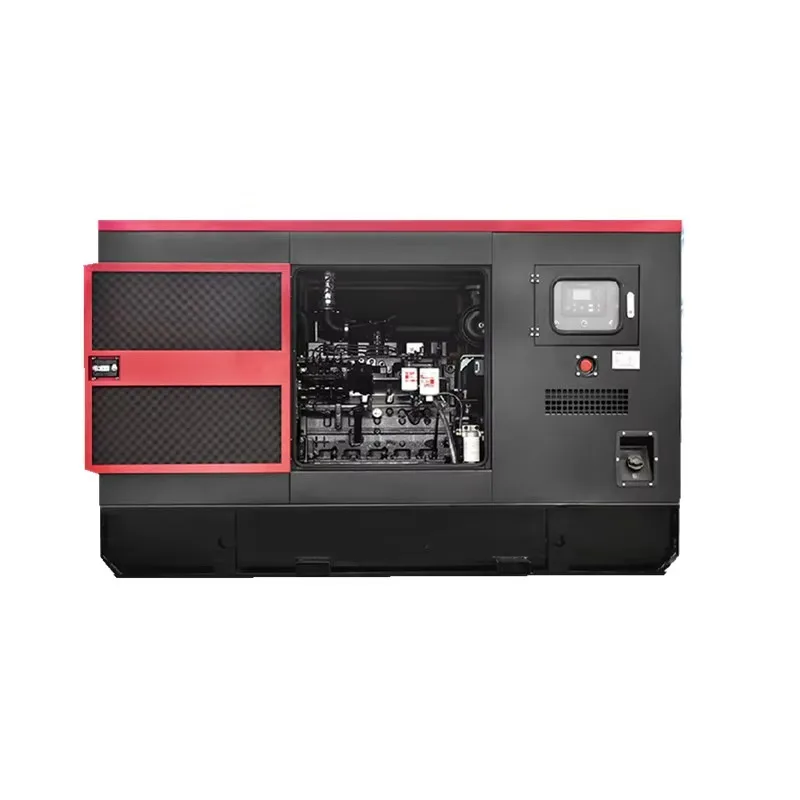 High Performance Generator Sets Diesel Power Electric Generator Sets 3 Phase 400V Powered Open Frame Silent Generator for Italy