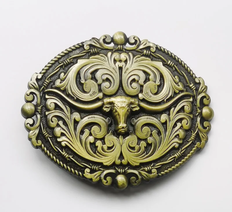 

Western Cowboy Classics Bull Buckle Suitable For 4cm Wideth Belt