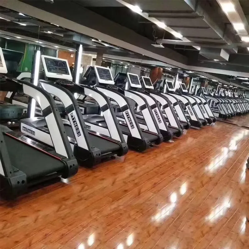 YTYIN Deren Manufacturer 7hp Cardio Exercise Equipment Fitness Running Machine Treadmill Commercial Treadmill With Big Screen