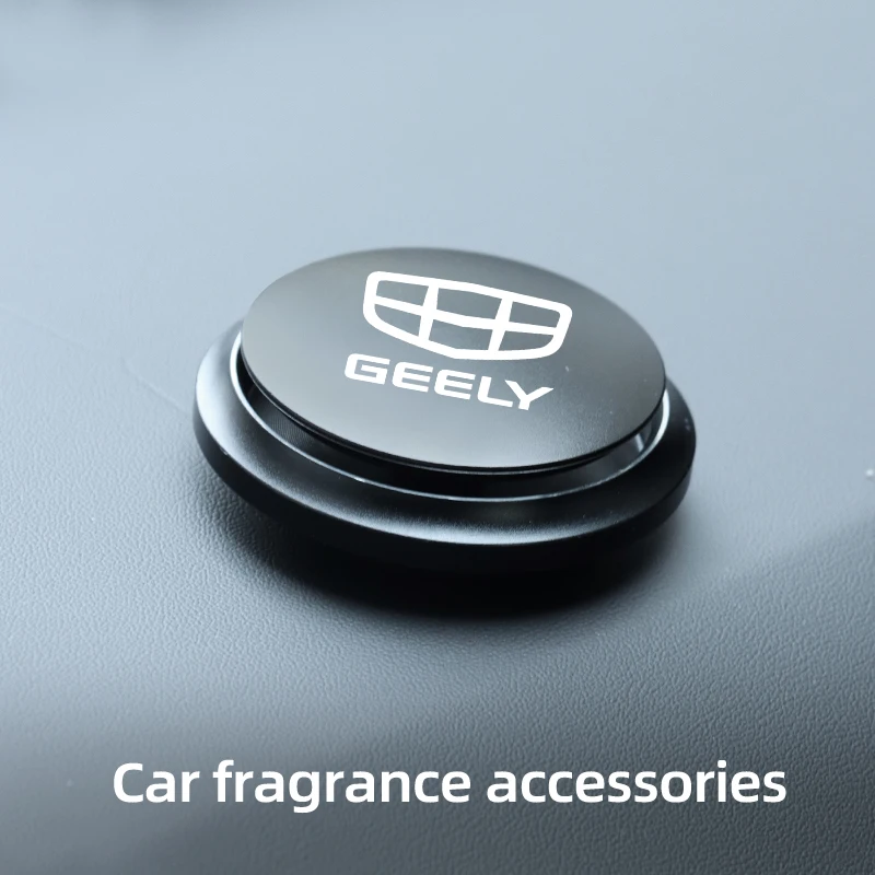 Perfume Custom logo car air freshener scents tablets, for GEELY COOLRAY Azkarra emgrand monjaro Starray 2021-2024 Auto parts