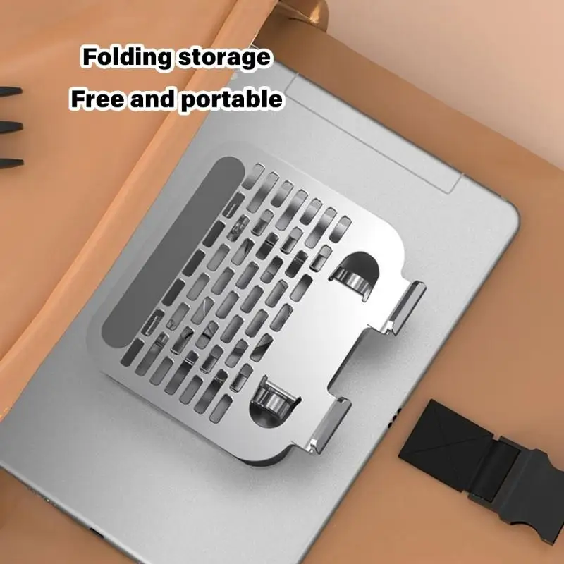 แท็บเล็ตโลหะยืนพร้อมแผ่นรองรับแผ่นฐานโทรศัพท์ตัวยึดแล็ปท็อปตัวยึดเต็มรูปแบบการหมุนเต็ม 83CF