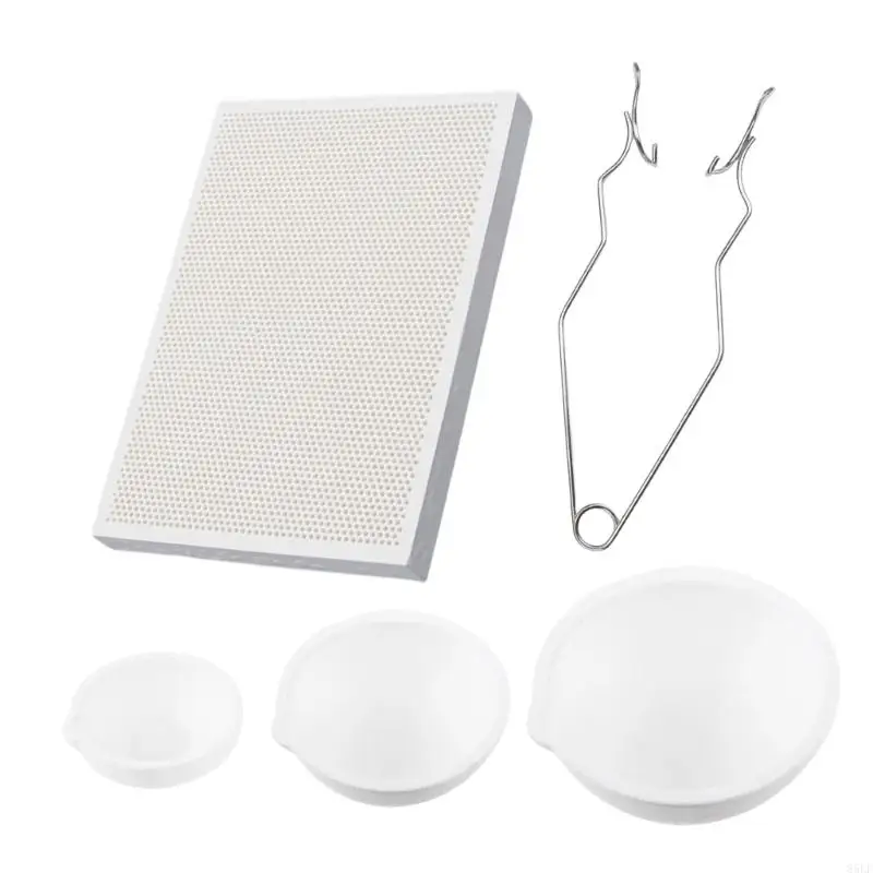 5つのはんだ付けボードのジュエリー製造ツールメタルモールディング用品の85LFセット融解用