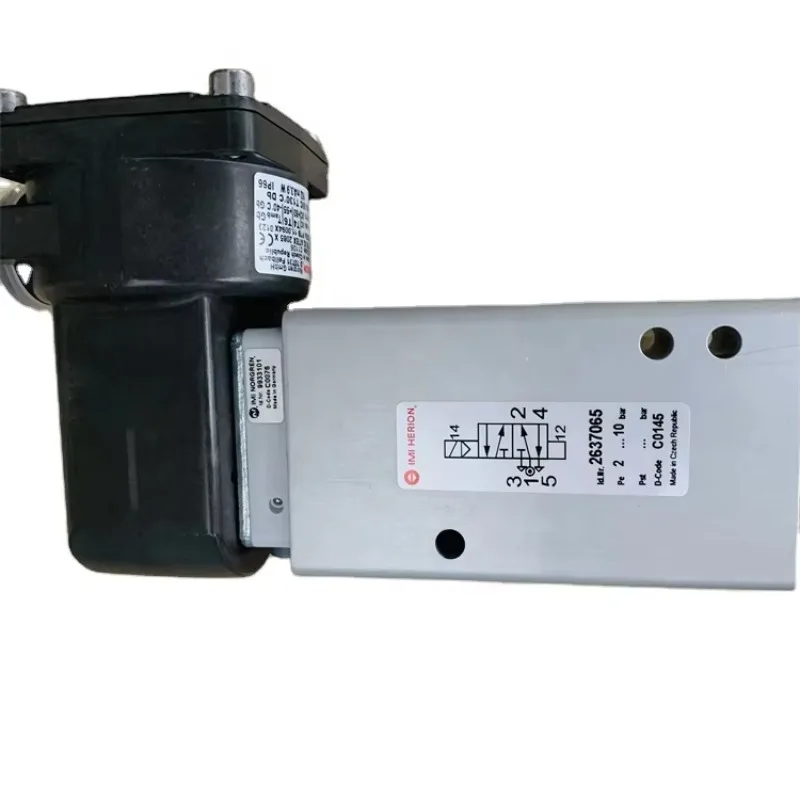 

Пневматический электромагнитный клапан непрямого действия 2637065 для цилиндрового фильтра