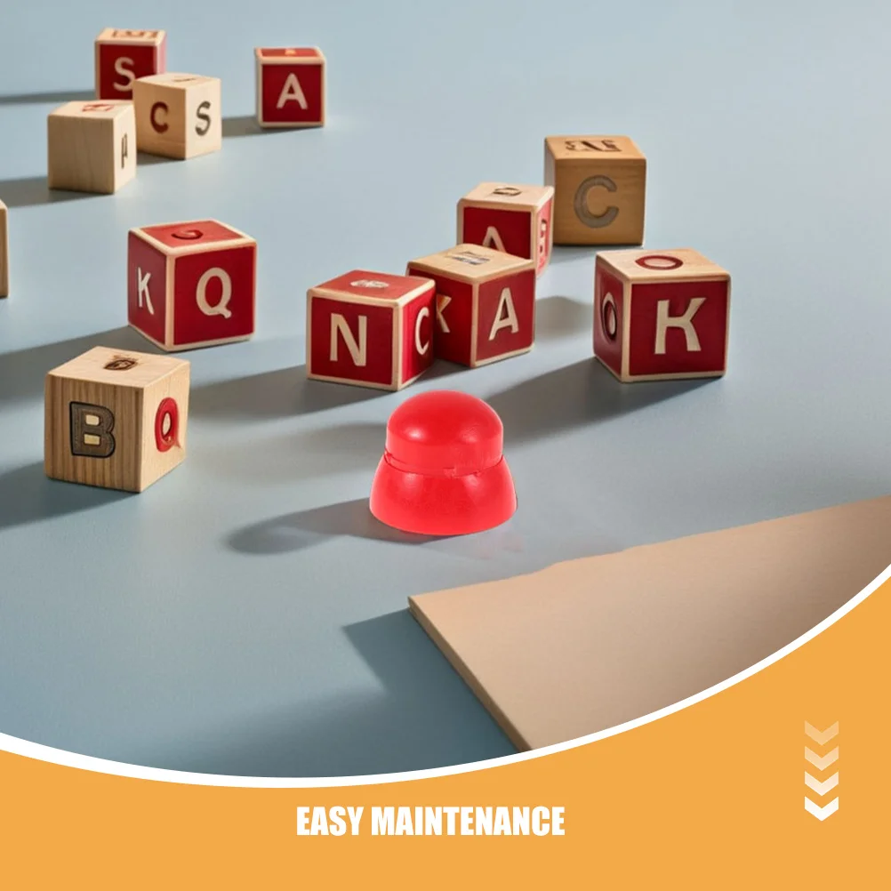 30 قطعة أغطية حماية الجوز للملعب حماة الترباس البلاستيكية المتينة في الهواء الطلق قبعات المسمار السلامة قبعات الجوز البلاستيكية الحمراء #6