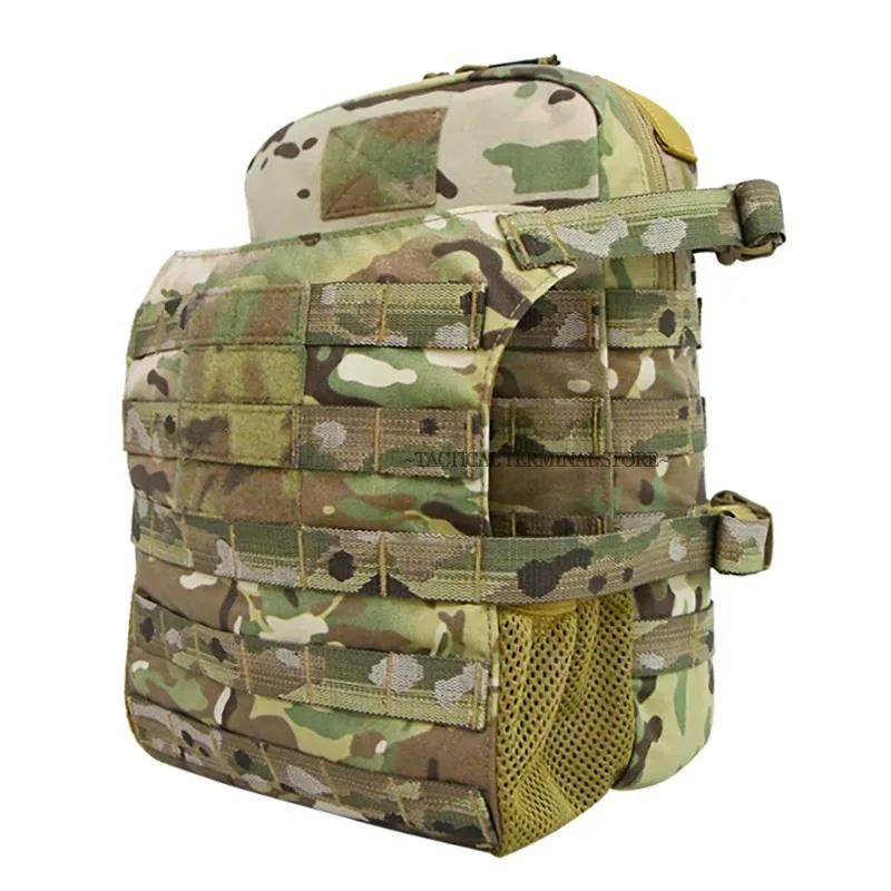 MOLLE Hydrations- und Helmtasche 3L Wasser-GP-Rucksack für taktische Plattenträger CPC AVS Weste Rücken-Zubehör Ausrüstungs-Erweiterungstasche – Detail 9