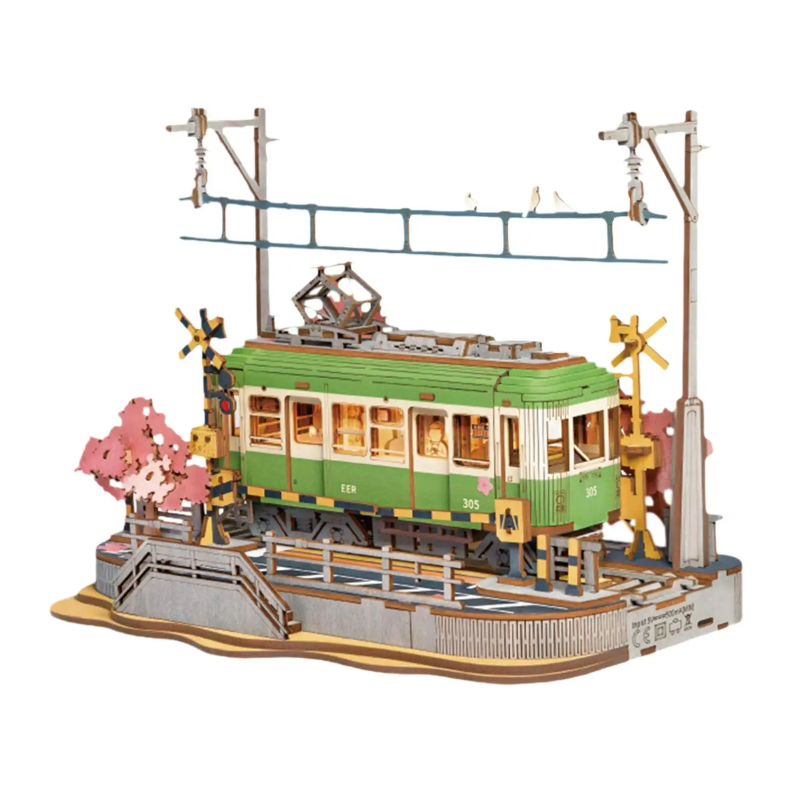 DIY Miniature House Kit Room Decor Handmade Building Puzzle Ornament Artwork 3D Puzzles for Adults Girls Boys Kids Teens Gift