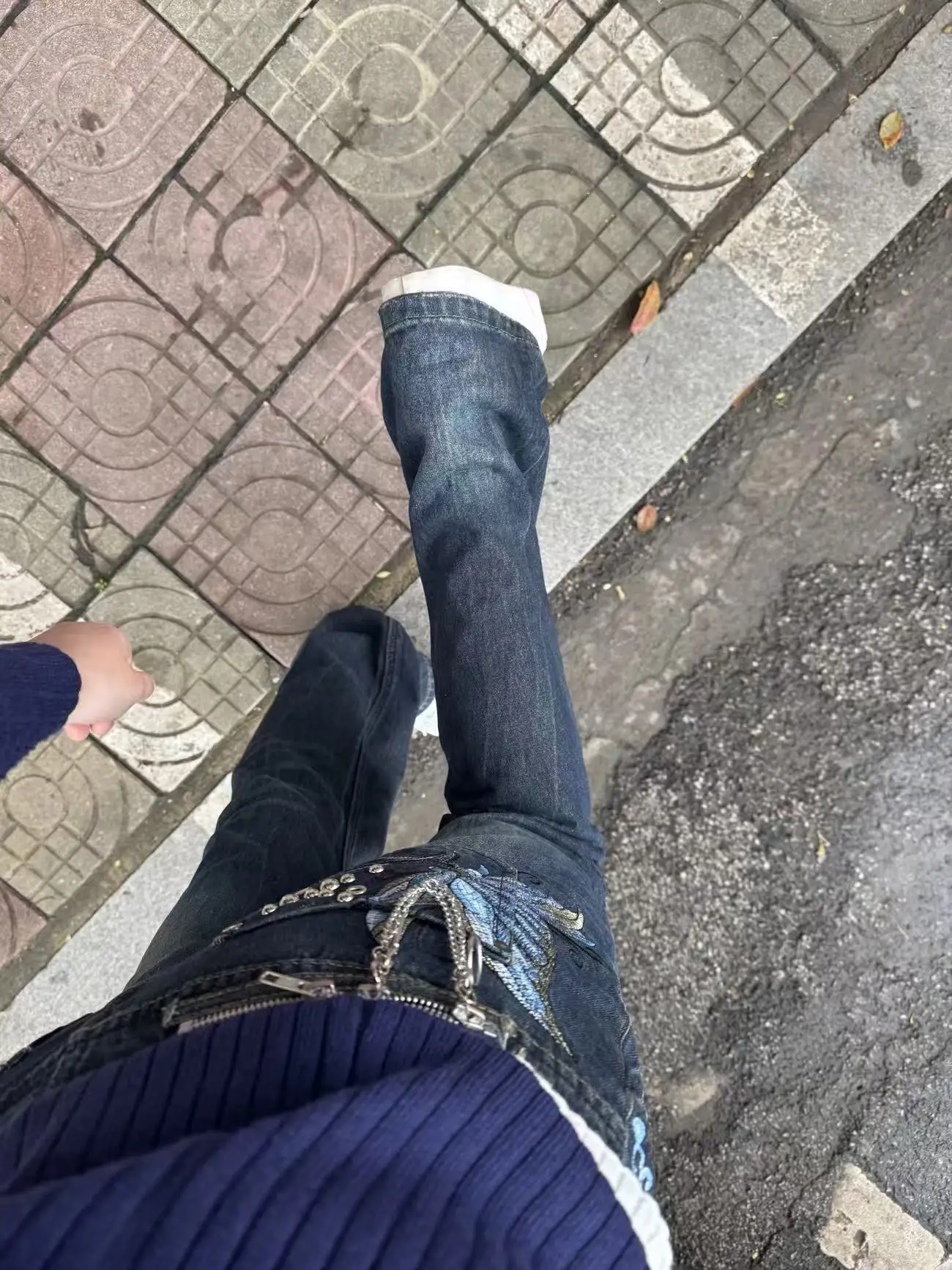 Retro Hot Girl Butterfly Jeans Specially Designed For Women Suitable For 2026 New Fashion Harajuku Hip Hop Casual Style Jeans