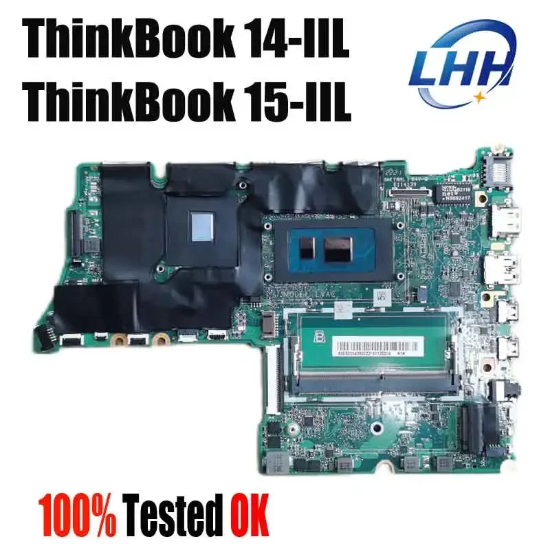 DALVACMB8D0 Mainboard for Lenovo ThinkBook 14-IIL ThinkBook 15-IIL Laptop Motherboard I5-1035G1 GPU 630 2G 5B20S43902 TESTED OK