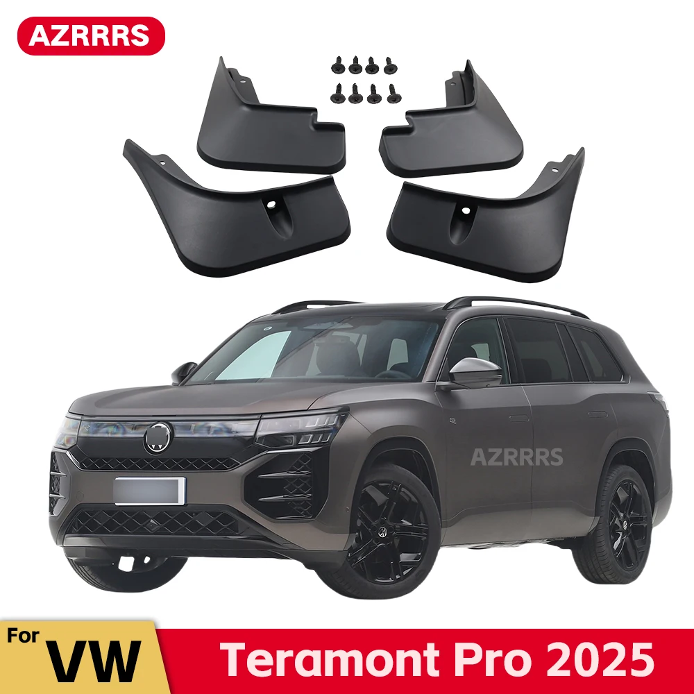 

Брызговики для VW Teramont Pro 2025, брызговики, брызговики, передние и задние колеса, крылья, автомобильные аксессуары, 4 шт.