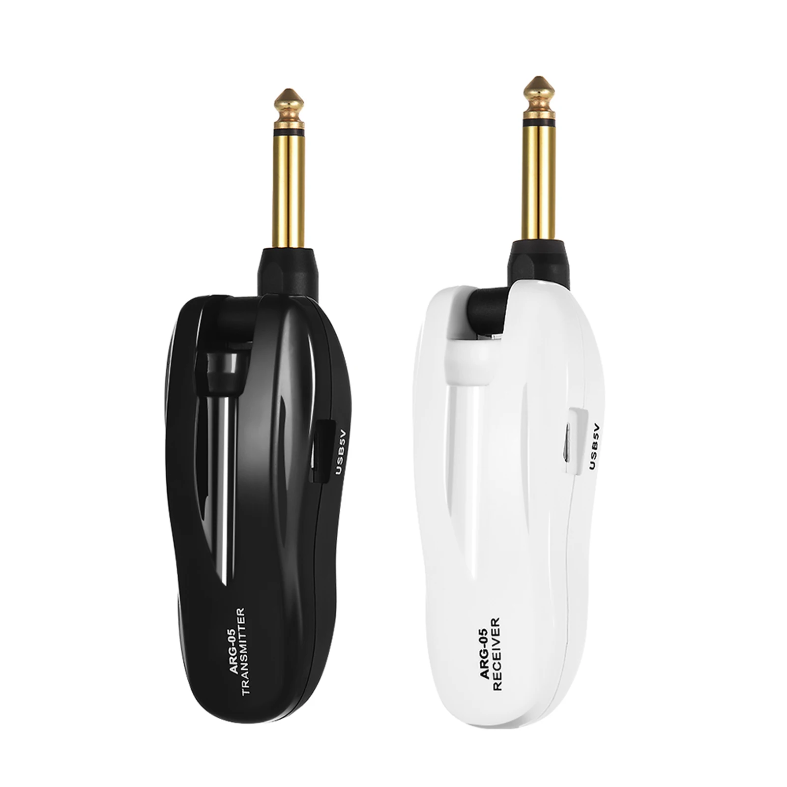 

Беспроводная система передачи звука для гитары ARG-05, передатчик и приемник, дальность передачи 115 футов, для электрогитары и бас-гитары